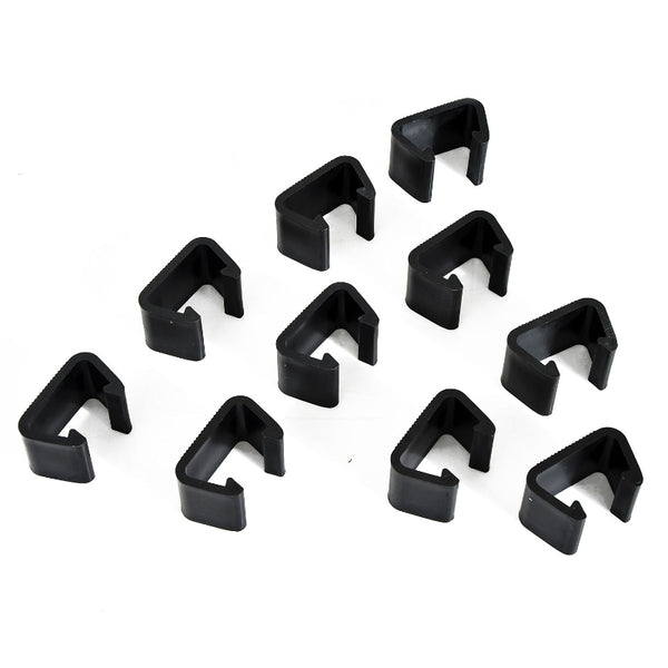 Set of 10 Clips Fasteners for Outdoor Wicker Patio Rattan Furniture Sofa Set