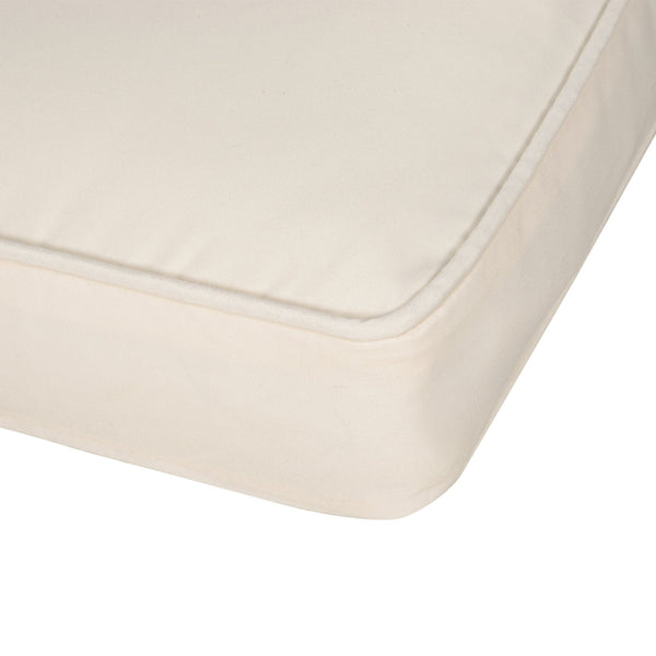 14pc Patio Rattan Sofa Set Cushion Cover - White