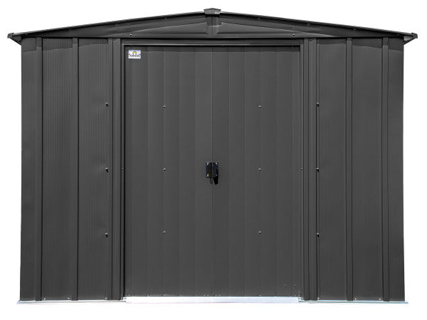 8x6 ft. Arrow Classic Storage Shed - Charcoal