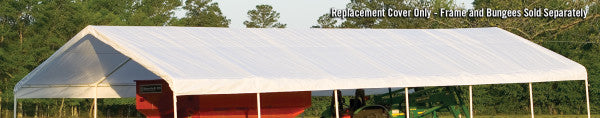 40x18 ft. Heavy Duty SuperMax Wedding Party Event Canopy Tent Fire Rated Replacement Cover