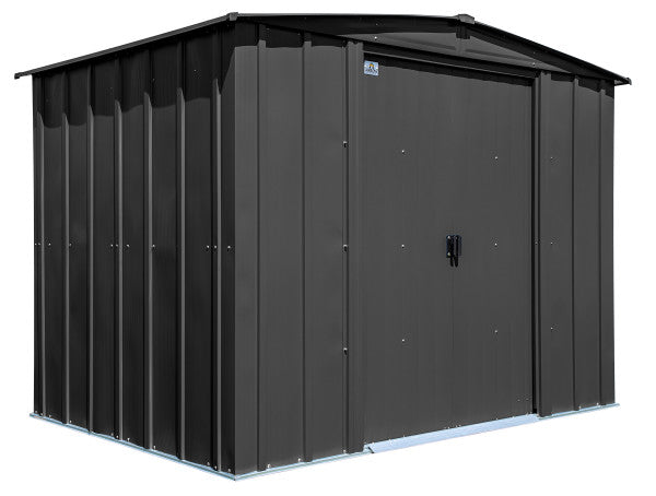 8x6 ft. Arrow Classic Storage Shed - Charcoal