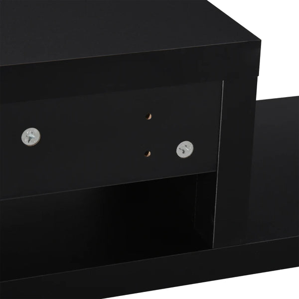 Wall Mounted Floating TV Stand - Black