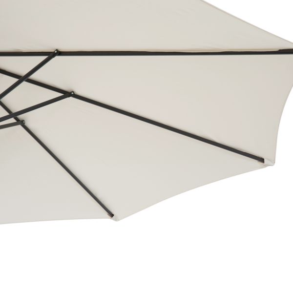 Patio Sunshade Banana Hanging Umbrella - Beige