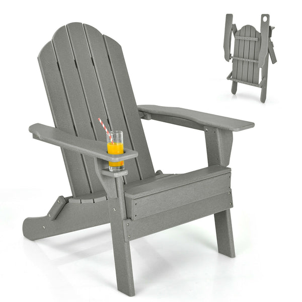 Patio Adirondack Chair - Gray