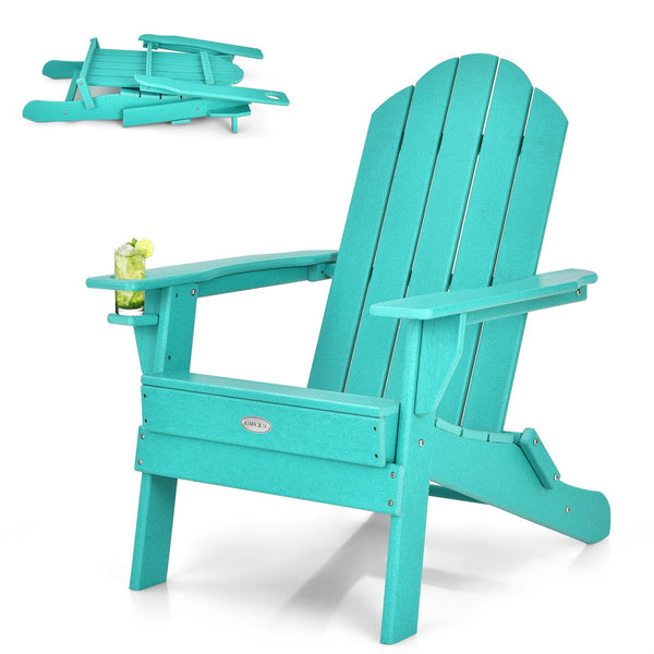 Patio Adirondack Chair - Turquoise