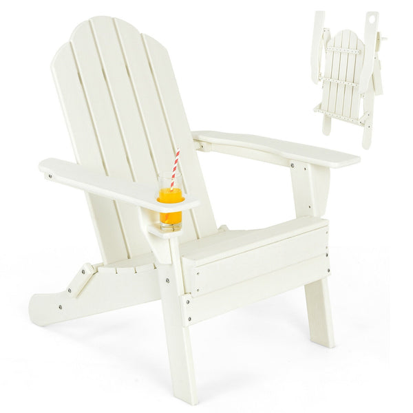 Patio Adirondack Chair - White
