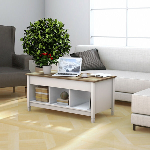 Lift top Coffee Table - White