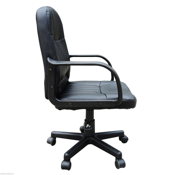 Home Office Mid-Back Chair - Black