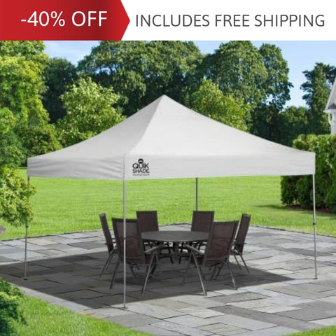 12x12 ft. Weekender Elite Height Adjustable Straight Leg Superior Pop-Up Canopy Tent - Assorted Colours
