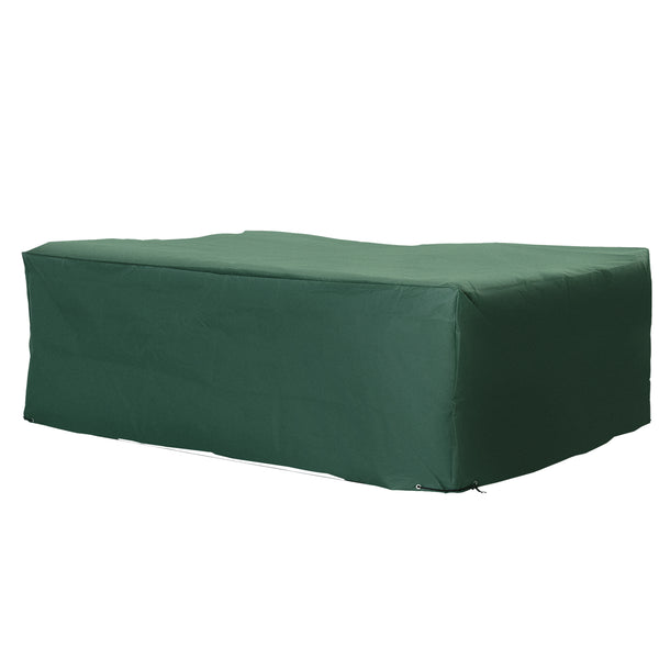 81" x 57" Outdoor Furniture Sectional Sofa Set Cover - Dark Green