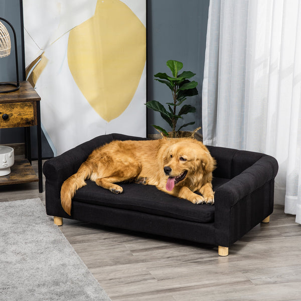 Pet Sofa Bed For Cat or Dog - Black
