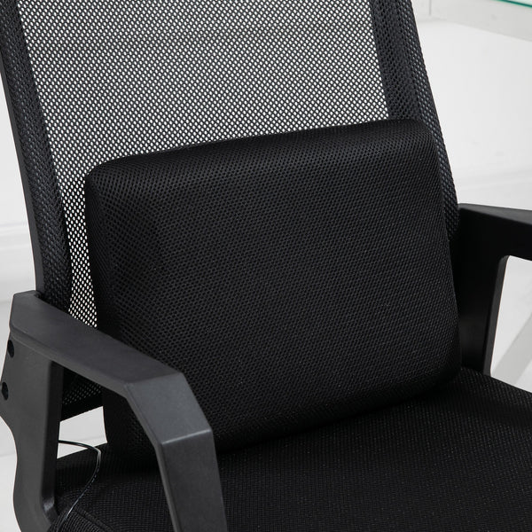 High Back Adjustable Executive Office Chair - Black