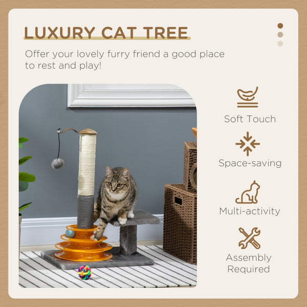 22" Cat Tree Activity Center - Gray