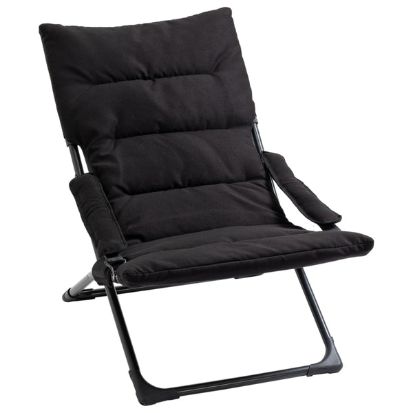 Folding Camping Chair - Black