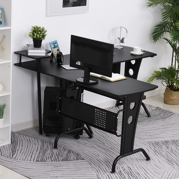 Home Office Computer Writing Desk - Black