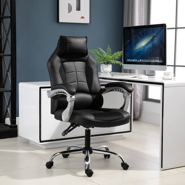 Ergonomic Executive Home Office Chair - Black