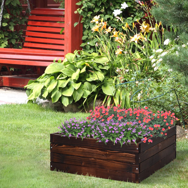 Raised Garden Bed Elevated Wooden Planter Box