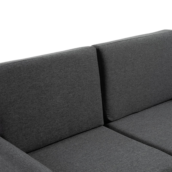 2 Seater Sofa Set - Dark Grey