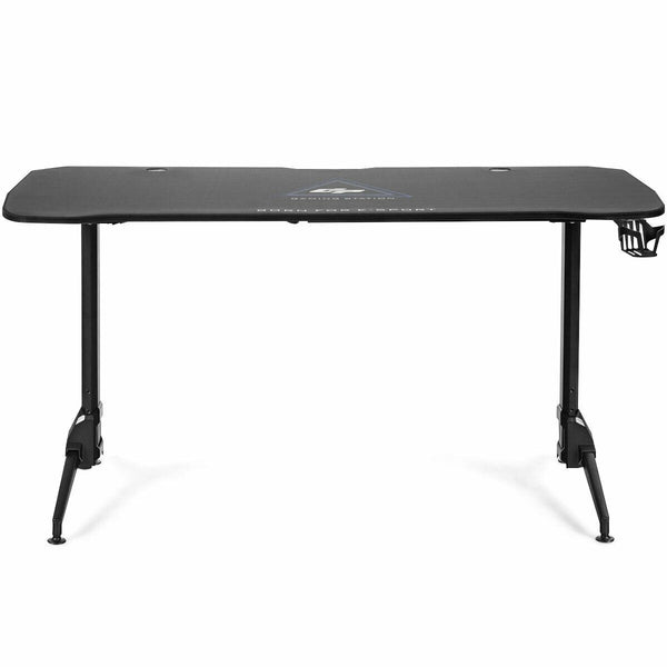 62.5 Inch T-Shaped Gaming Desk with Cup Holder