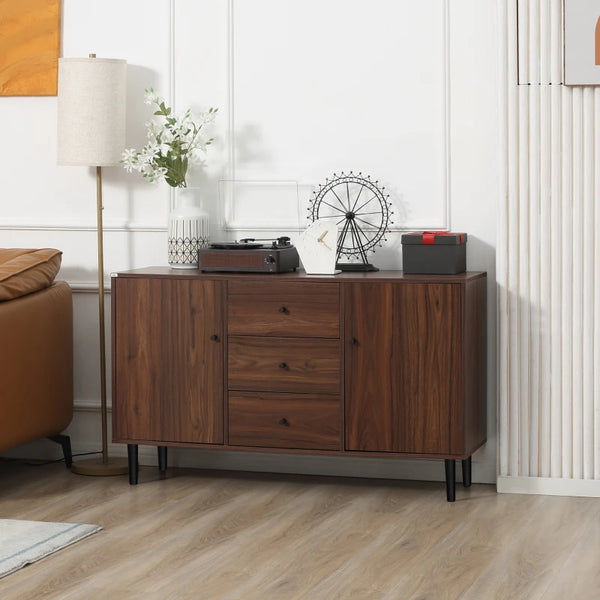 Sideboard Buffet Storage Cabinet - Brown