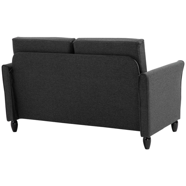 2 Seater Sofa Set - Dark Grey