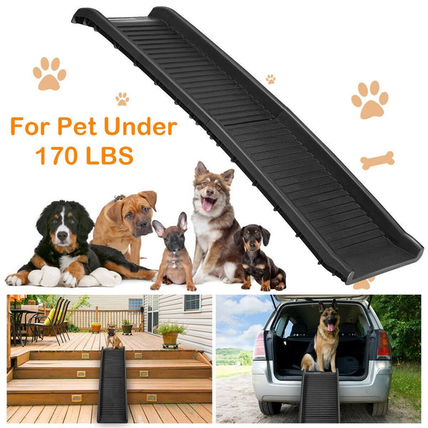 Portable Folding Pet Ramp - Black