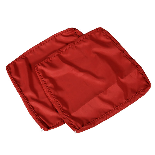 14pc Patio Rattan Sofa Set Cushion Cover - Red