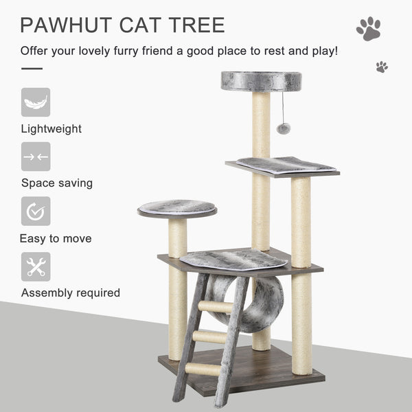 52" Cat Tree Condo Activity Center - Grey