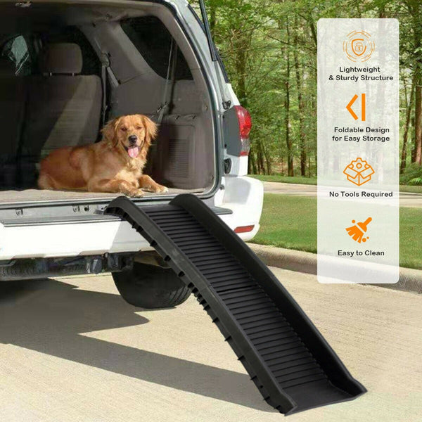 Portable Folding Pet Ramp - Black