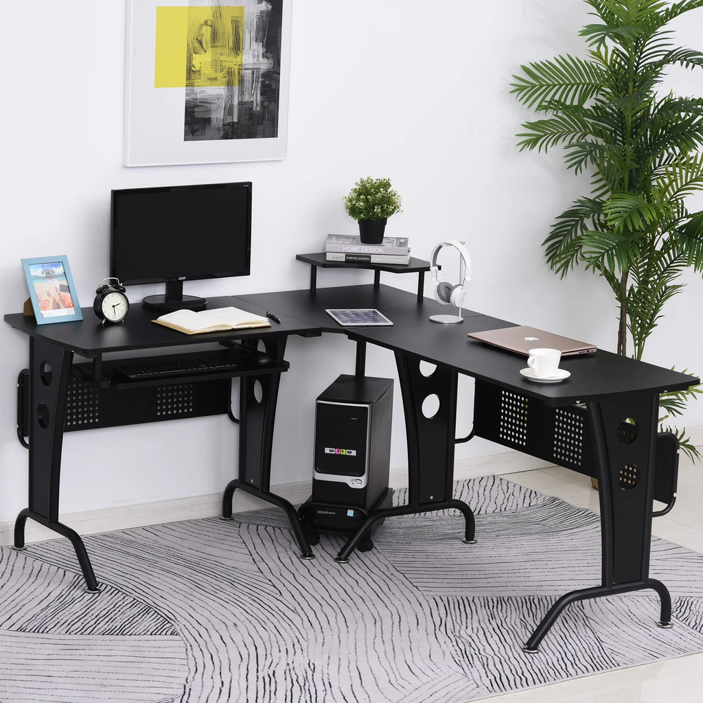 Home Office Computer Writing Desk - Black