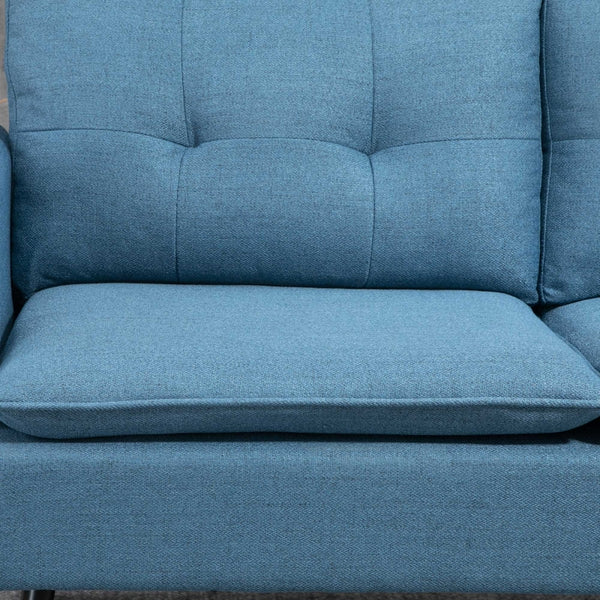 55" Loveseat Sofa - Dark Blue