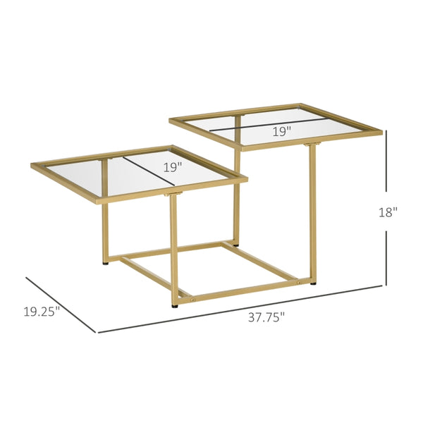Contemporary Coffee Tables - Gold