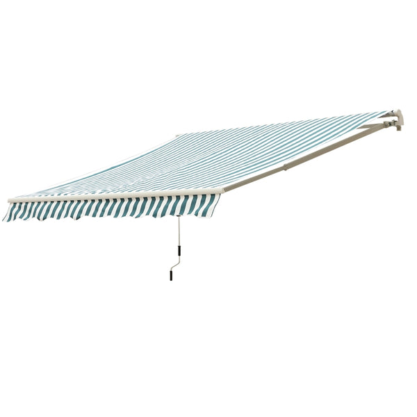 Patio Awning Canopy - Green, White