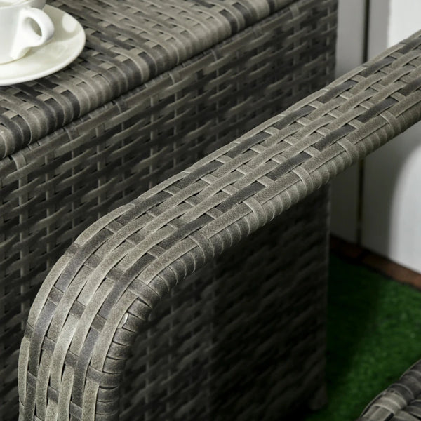 3pc Patio Rattan Furniture Sofa Set - Beige