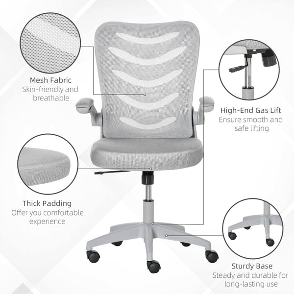 Mesh Home Office Chair - Gray