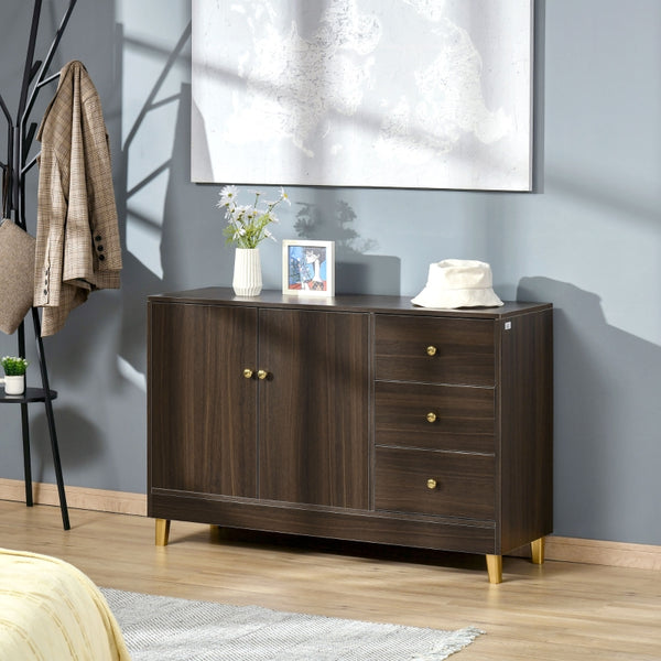 Accent Cupboard with 3 Drawers - Brown