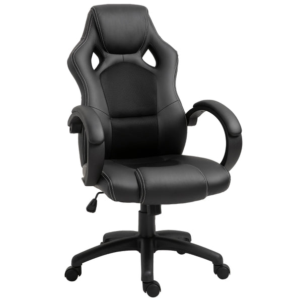High Back Executive Home Office Chair - Black