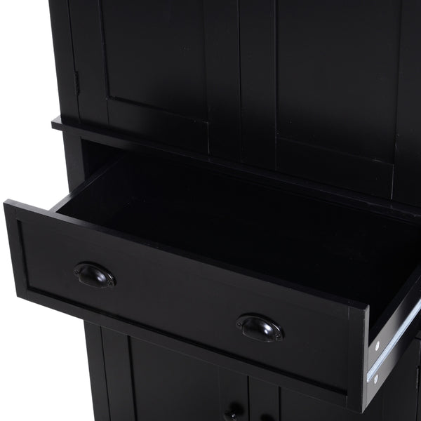 Storage Cabinet - Black