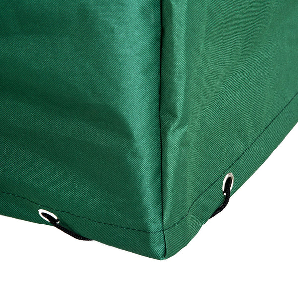 83" x 55" Outdoor Furniture Sectional Sofa Set Cover - Dark Green