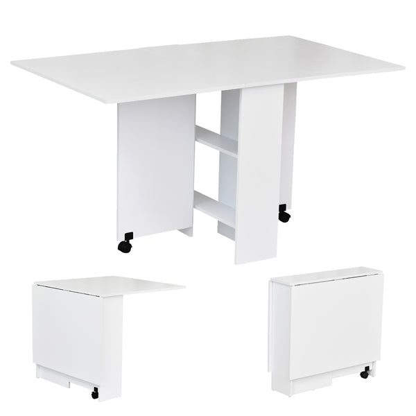 Multi-functional Expandable Dining Table - White
