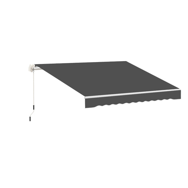 10' x 8' Retractable Awning Fabric Replacement - Gray