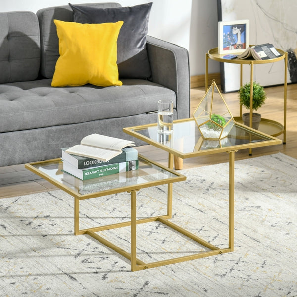 Contemporary Coffee Tables - Gold