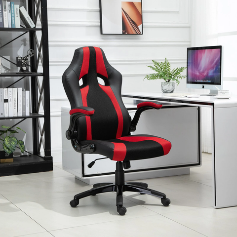 Gaming Computer Home Office Chair - Red