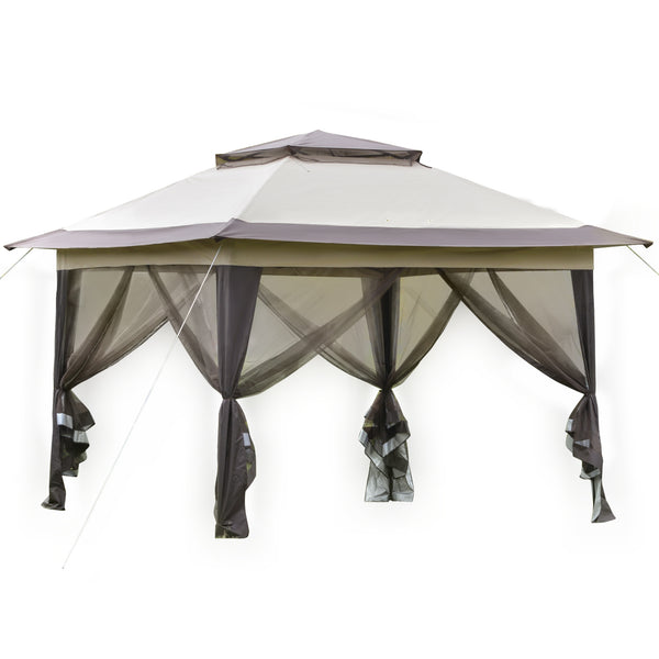 12x12 ft Pop Up Party Canopy Gazebo Tent with Roller Bag