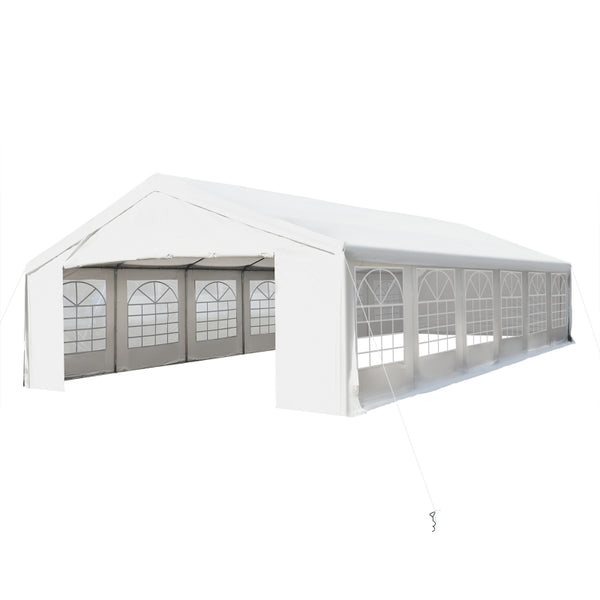 40x20 ft Large Steel Wedding Party Carport Canopy Tent