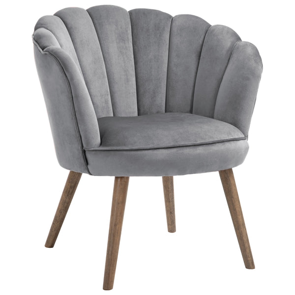 Modern Accent Chair - Dark Gray
