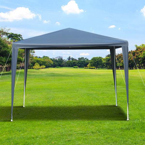 10x10 ft Party Gazebo Canopy Tent - Blue or White
