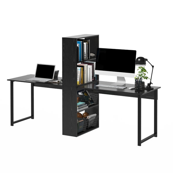 Office Workstation Desk - Black