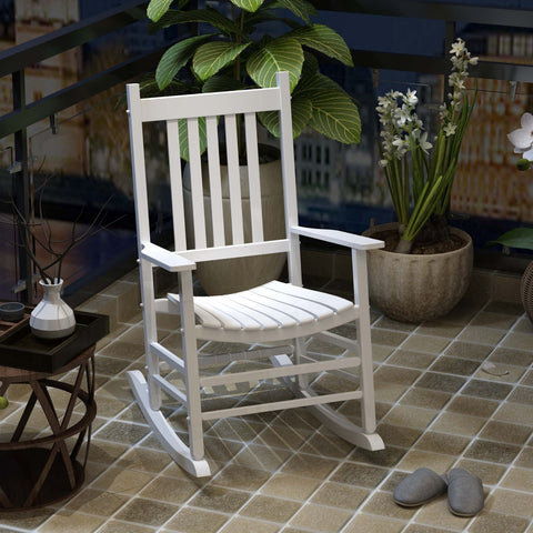 Wooden Porch Outdoor Patio Rocking Chair