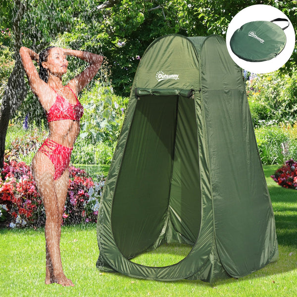 Outdoor Portable Camping Pop Up Shower Changing Room - Assorted Colours